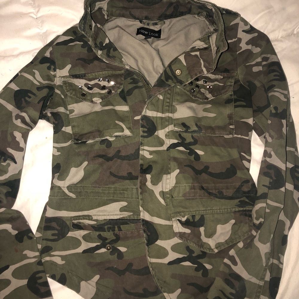 Camouflage Light Jacket - Size S (EUC)